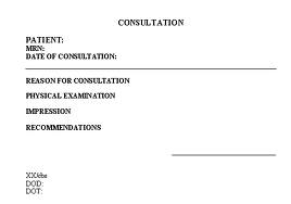 consultation note trascription services